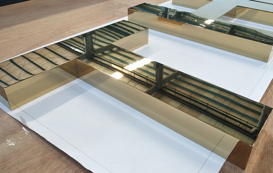 电镀镜钢字制作步骤流程有哪些？