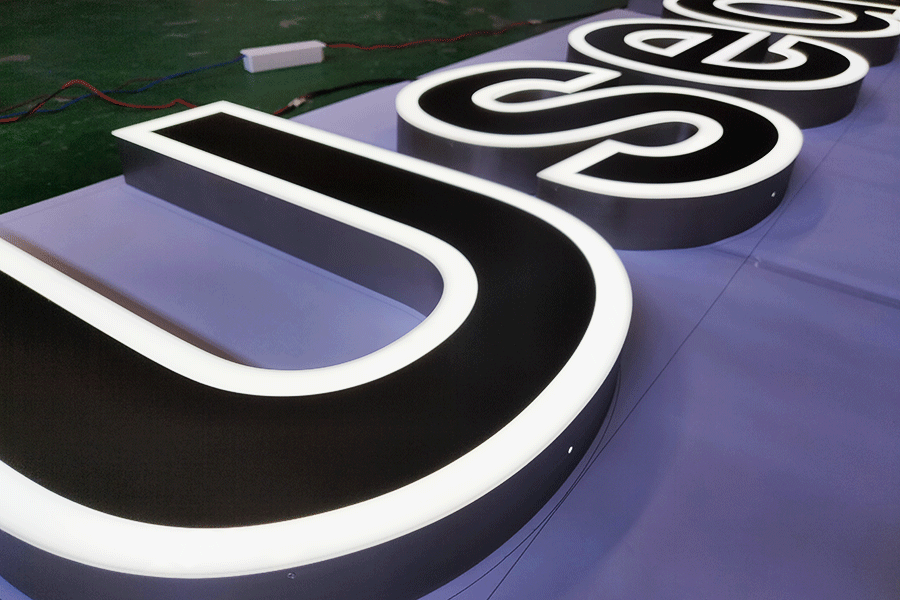 不锈钢包边字生产制作流程步骤有哪些？