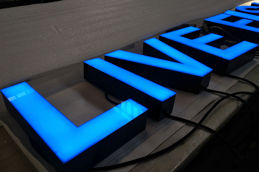 金属无边字的主要特点有哪些？