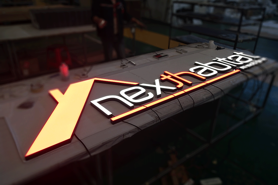 多色树脂字制作有哪些典型的特征？