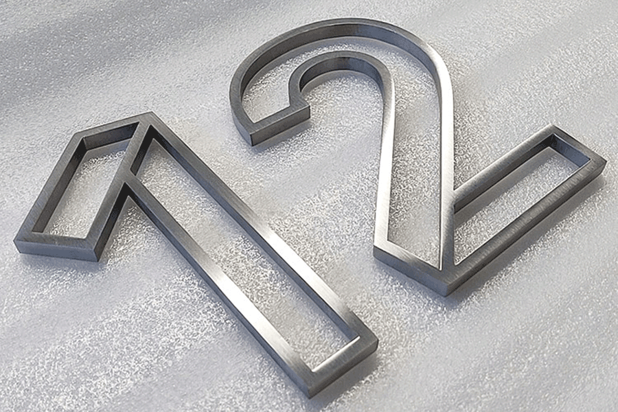 金属字设计制作的流程有哪些？